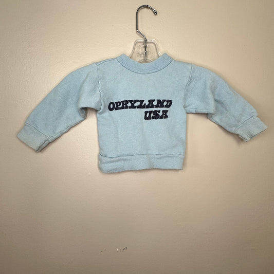 1970s Opryland USA Sweatshirt, Baby Size 6 Month