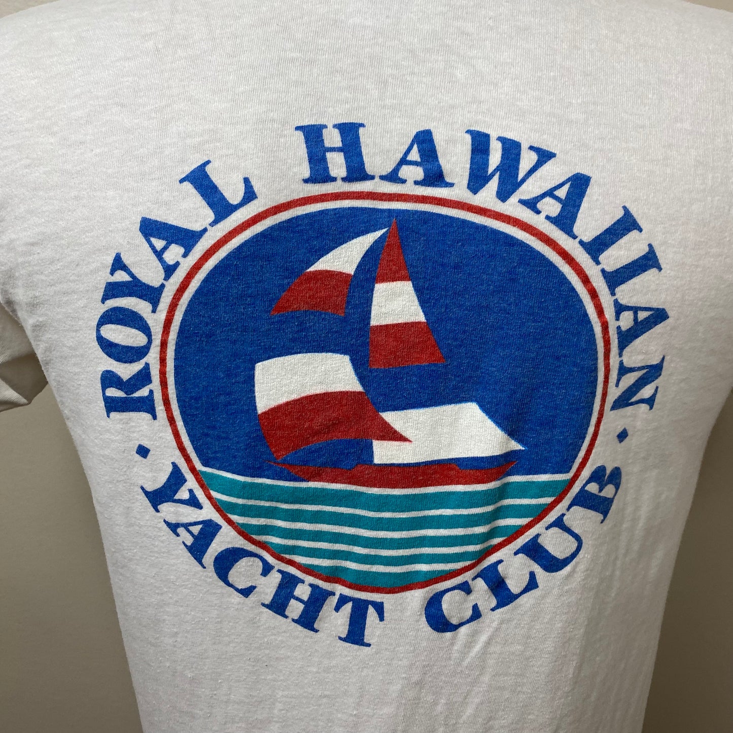 1980s Royal Hawaiian Yacht Club T-Shirt, Stedman Size S/M