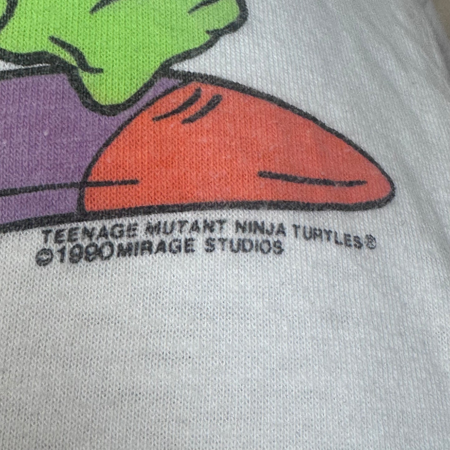 1990s Teenage Mutant Ninja Turtles T-Shirt, Kids Size 5/6, Surfs Up Dude