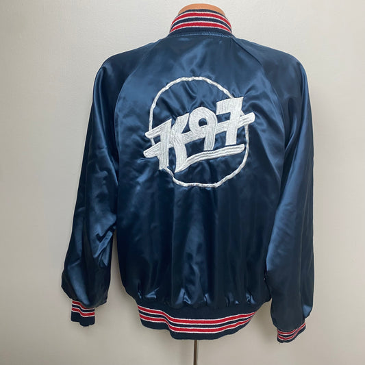 1980s K97 Nylon Jacket, Memphis Hip Hop Radio, Size Large