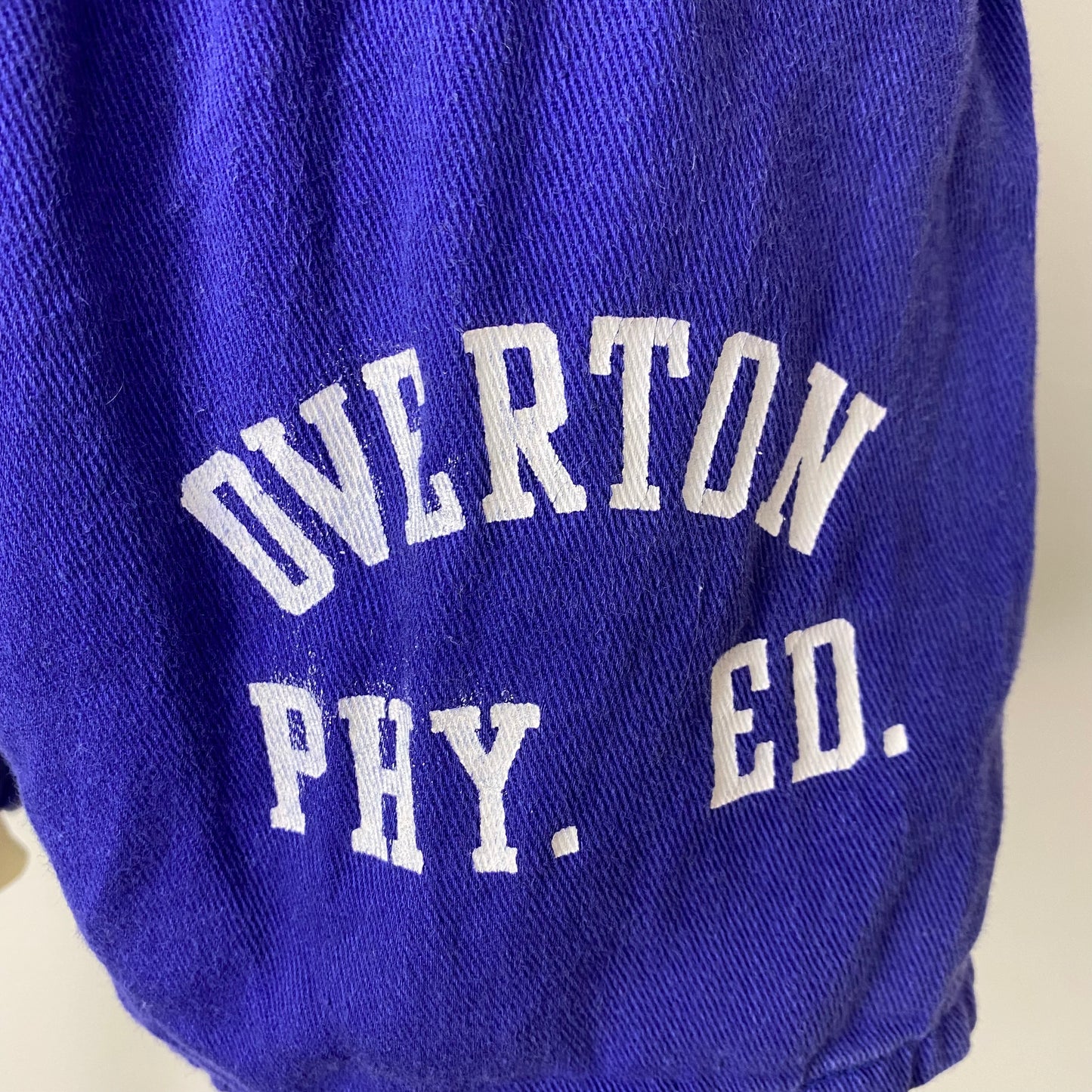 1960s Gym Shorts, Overton Phys Ed, Size XS/S