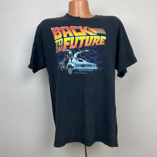 1990s/Y2K Back To The Future T-Shirt, Size XL, Universal Studios Ride