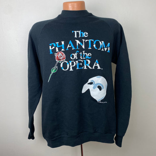 1980s Phantom of the Opera Sweatshirt, Jerzees Size Large, Broadway Musical