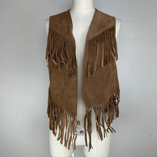 1960s/70s Fringed Leather Vest