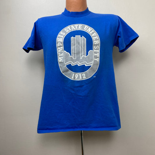 1980s/90s Memphis State University T-Shirt, Velva Sheen Size Medium