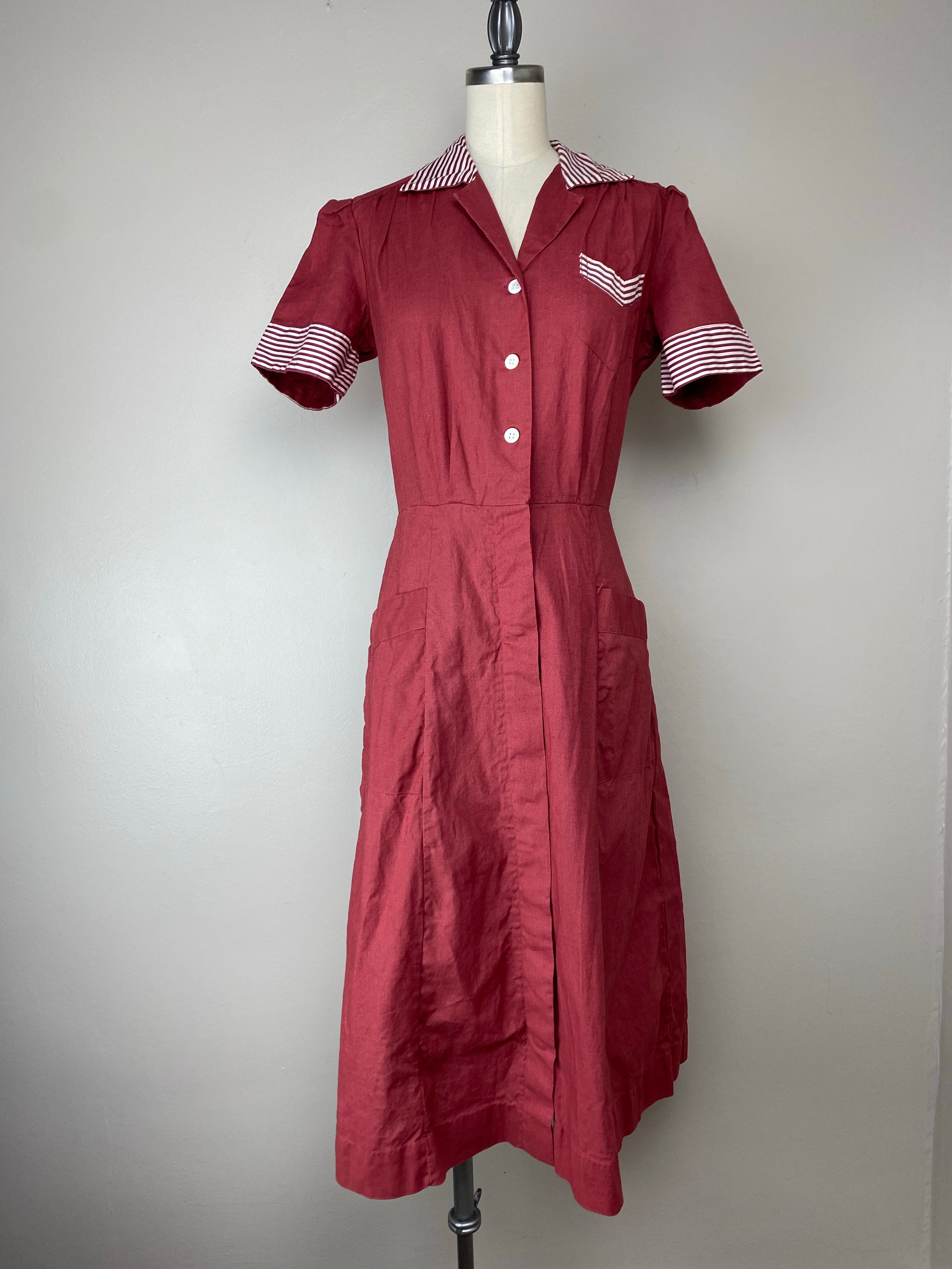 Vintage on sale waitress dress