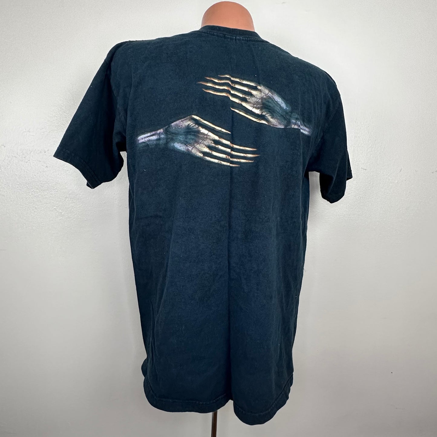 Y2K Tool T-Shirt, Salival Hands, Size Large