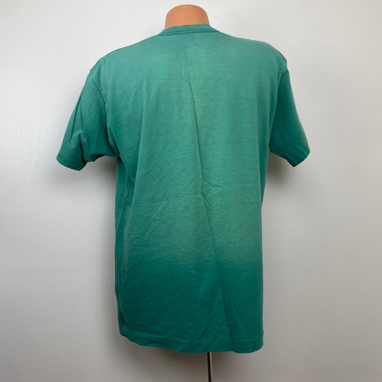 1990s Faded BVD Pocket T-Shirt, Green, Size XL