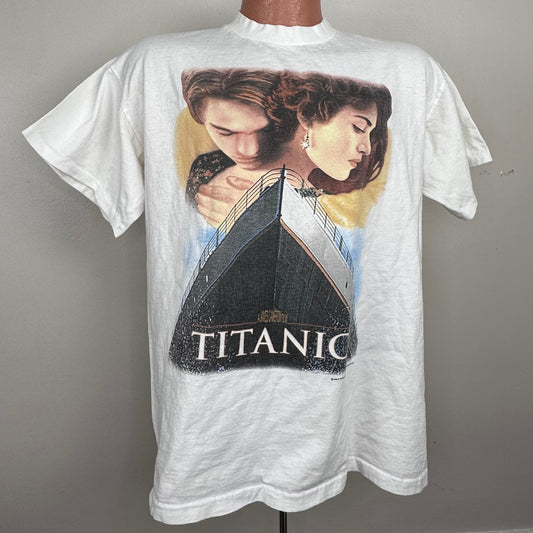1990s Titanic Movie Promo T-Shirt, Size Large