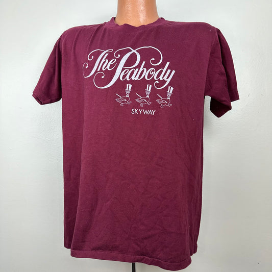 1980s The Peabody Skyway T-Shirt, Size Large, Memphis Hotel Ducks