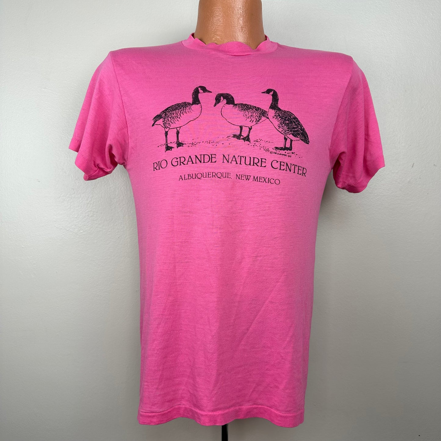 1980s Rio Grande Nature Center Albuquerque T-Shirt, Size Medium