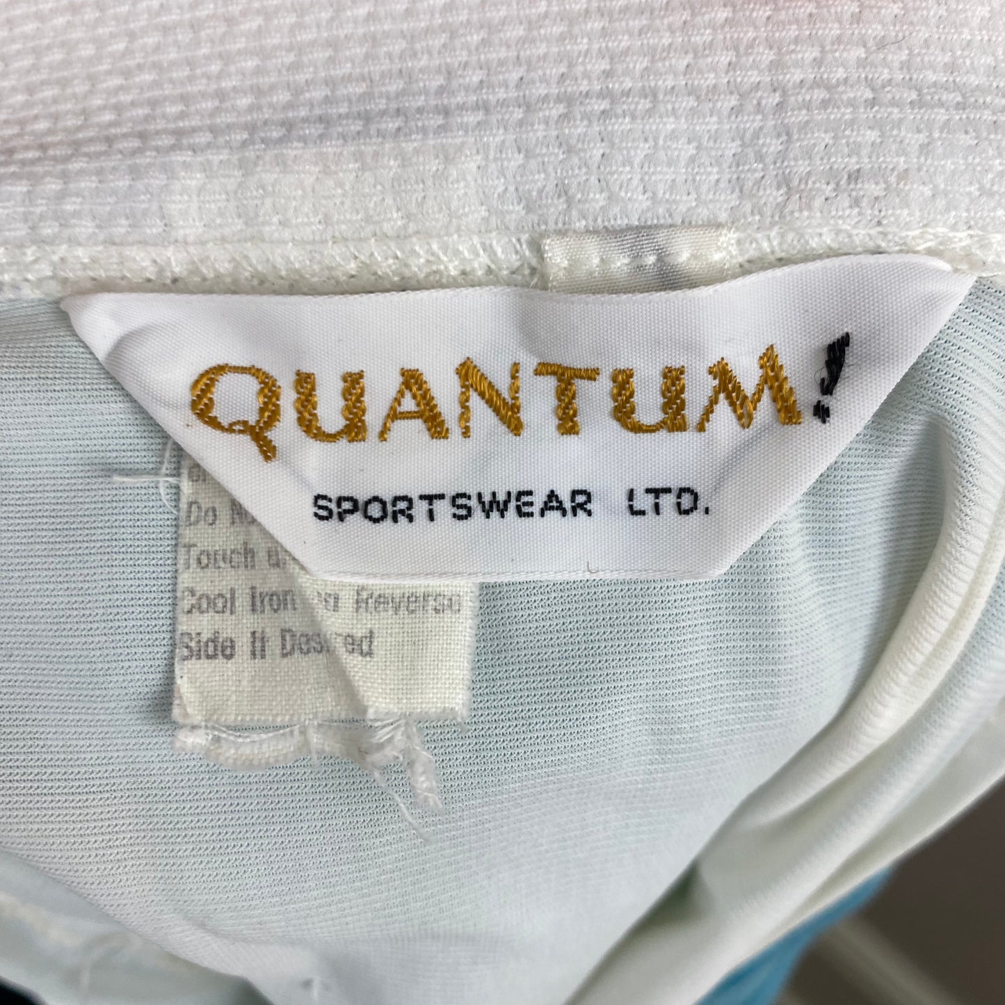 1970s Aqua Mini Skirt, Quantum Sportswear Skort, Size XS/S, Tennis, Golf