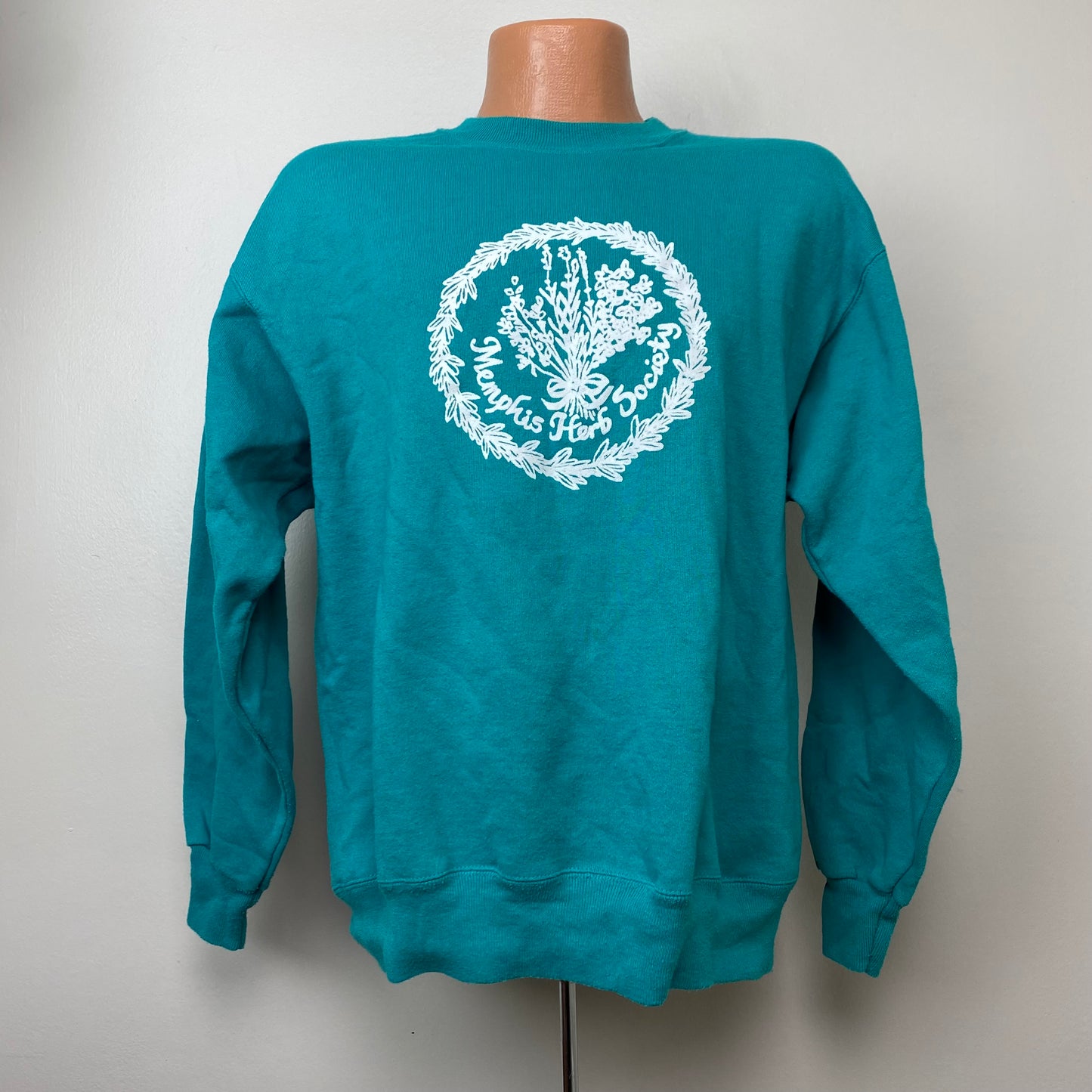 1990s Memphis Herb Society Sweatshirt, Hanes Size Large