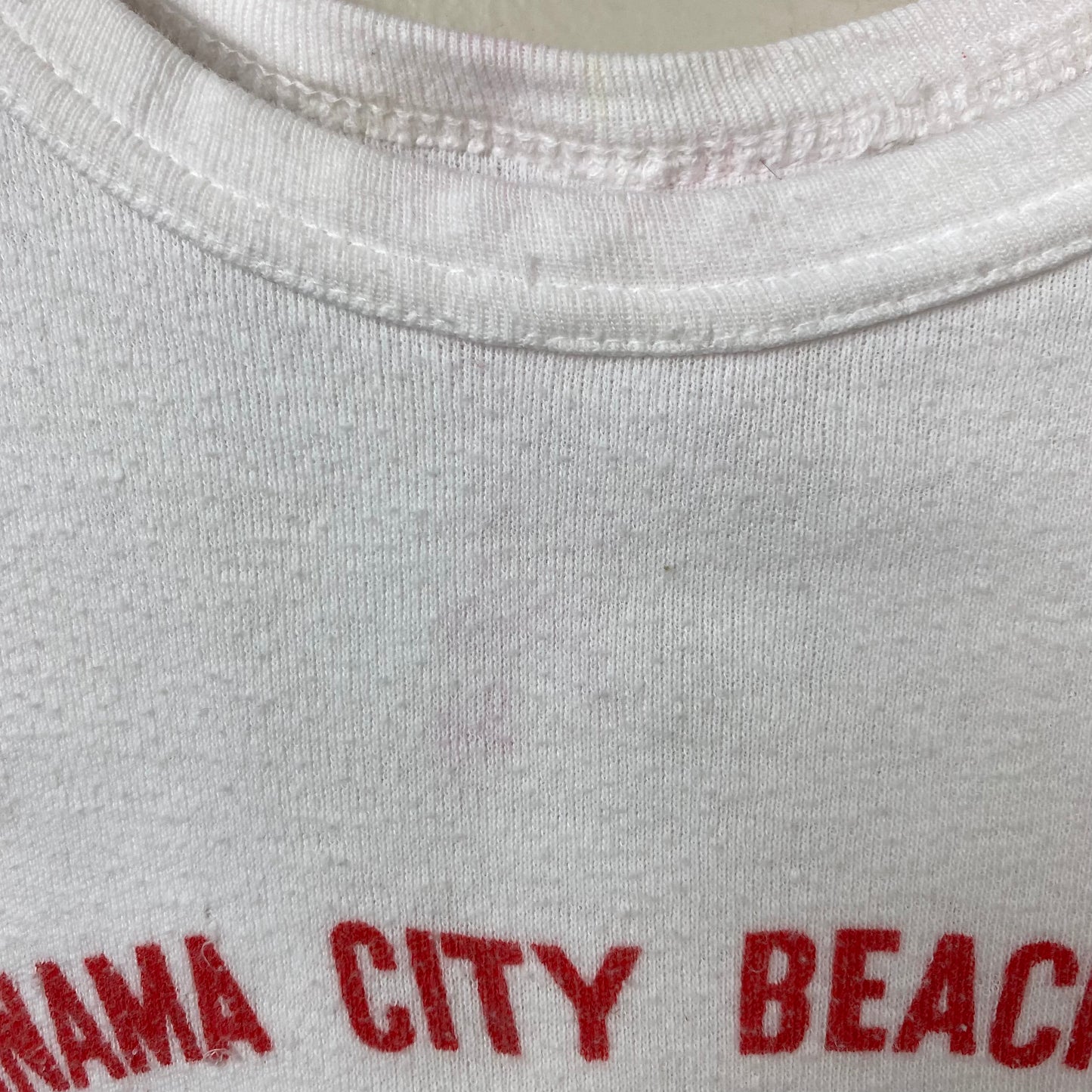 1960s Panama City Beach T-Shirt, Kids Size 8-10/Adult Size XS