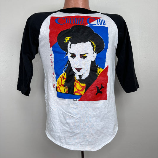 1980s Culture Club T-Shirt, Boy George, Size Small