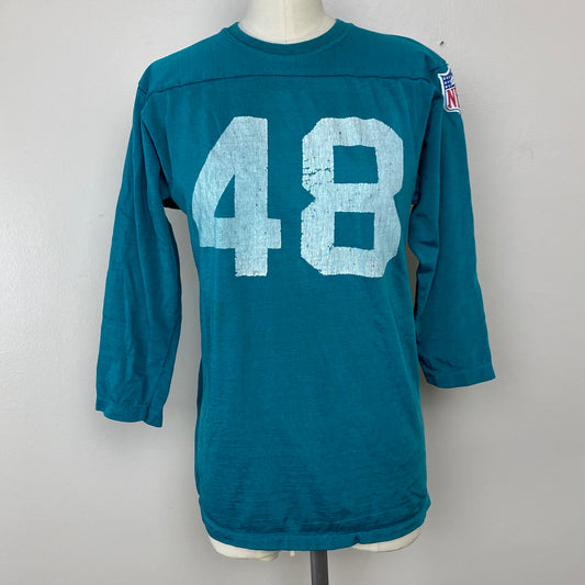 1970s Miami Dolphins Jersey, 48 Gerald Small, Rawlings Size Small, NFL