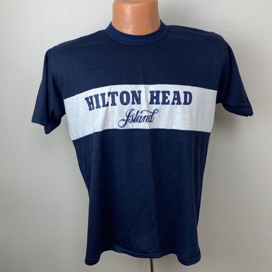 1980s Hilton Head Island T-Shirt, Velva Sheen Size Large