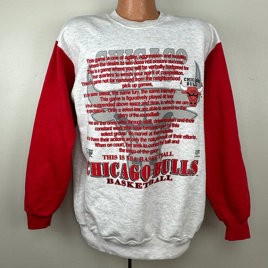 1990s Chicago Bulls Sweatshirt, Team Rated Size XL, NBA Basketball