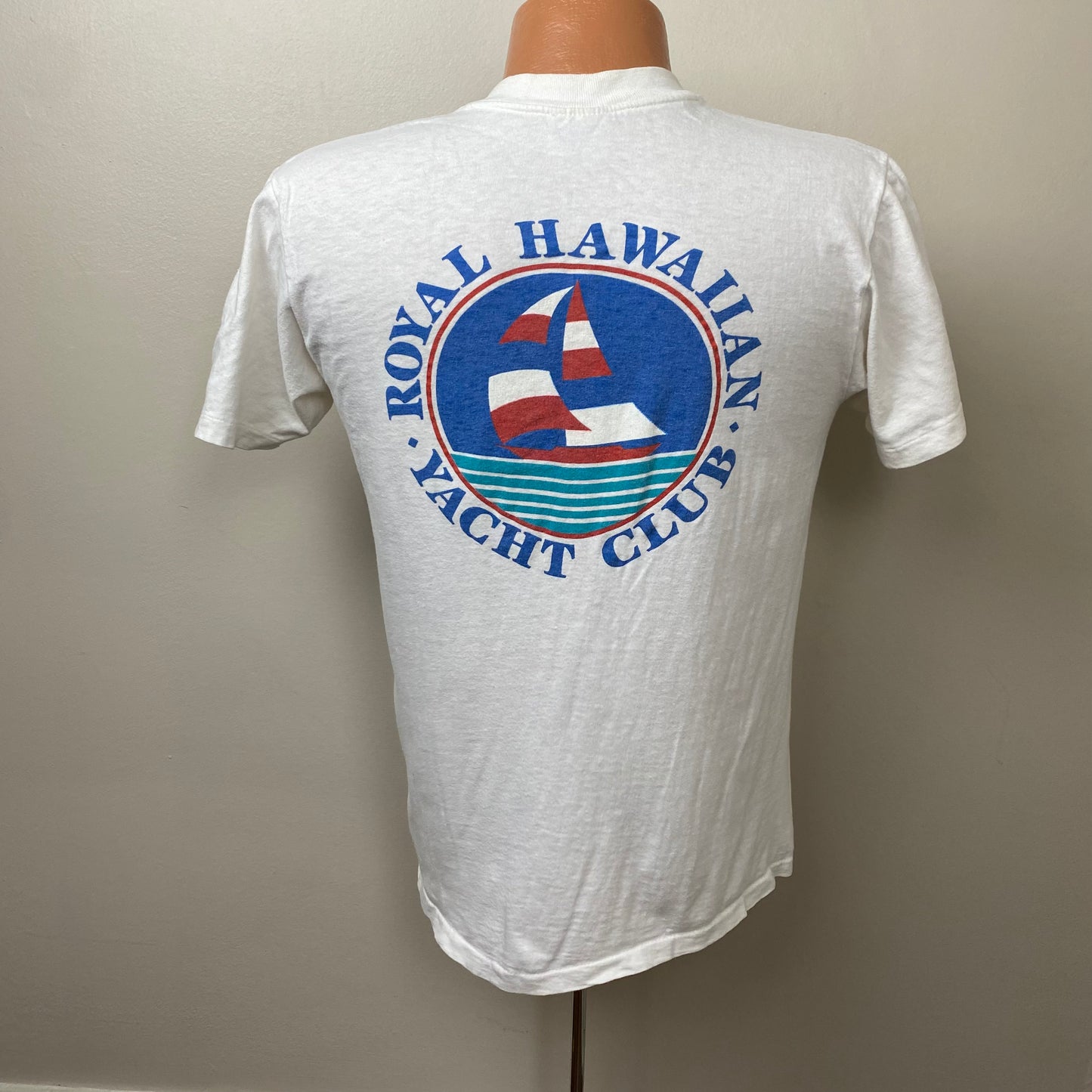 1980s Royal Hawaiian Yacht Club T-Shirt, Stedman Size S/M